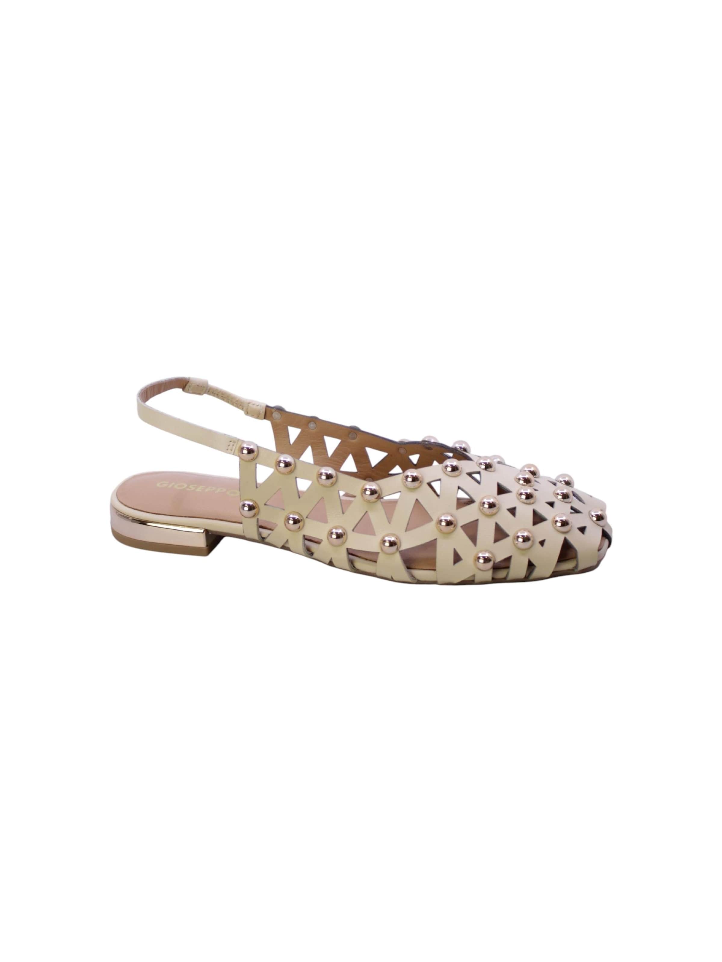 Décolleté di GIOSEPPO in beige: frontale