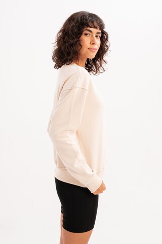Sweat-shirt Justever en beige