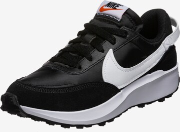 Nike Sportswear Sneakers 'Waffle Debut' in Black: front