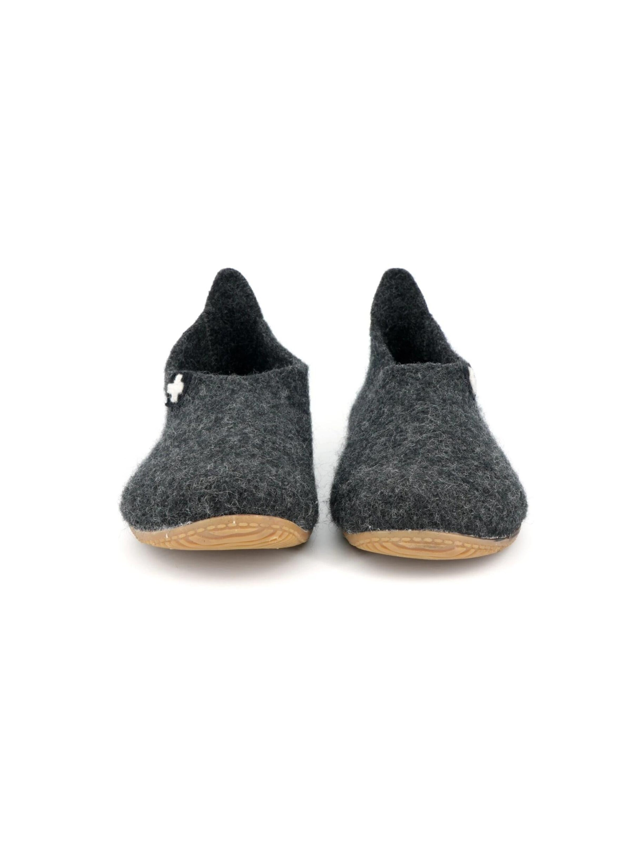 Living Kitzbühel Slipper 'Filz' in Grey