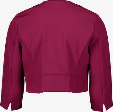 Vera Mont Bolero-Jacke mit Kellerfalten in Rot ABOUT YOU