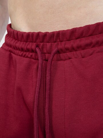 Smilodox Loosefit Broek 'Classic Pro' in Rood