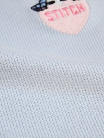 Disney Lilo & Stitch Shirt 'Ripp Heart' in Blue