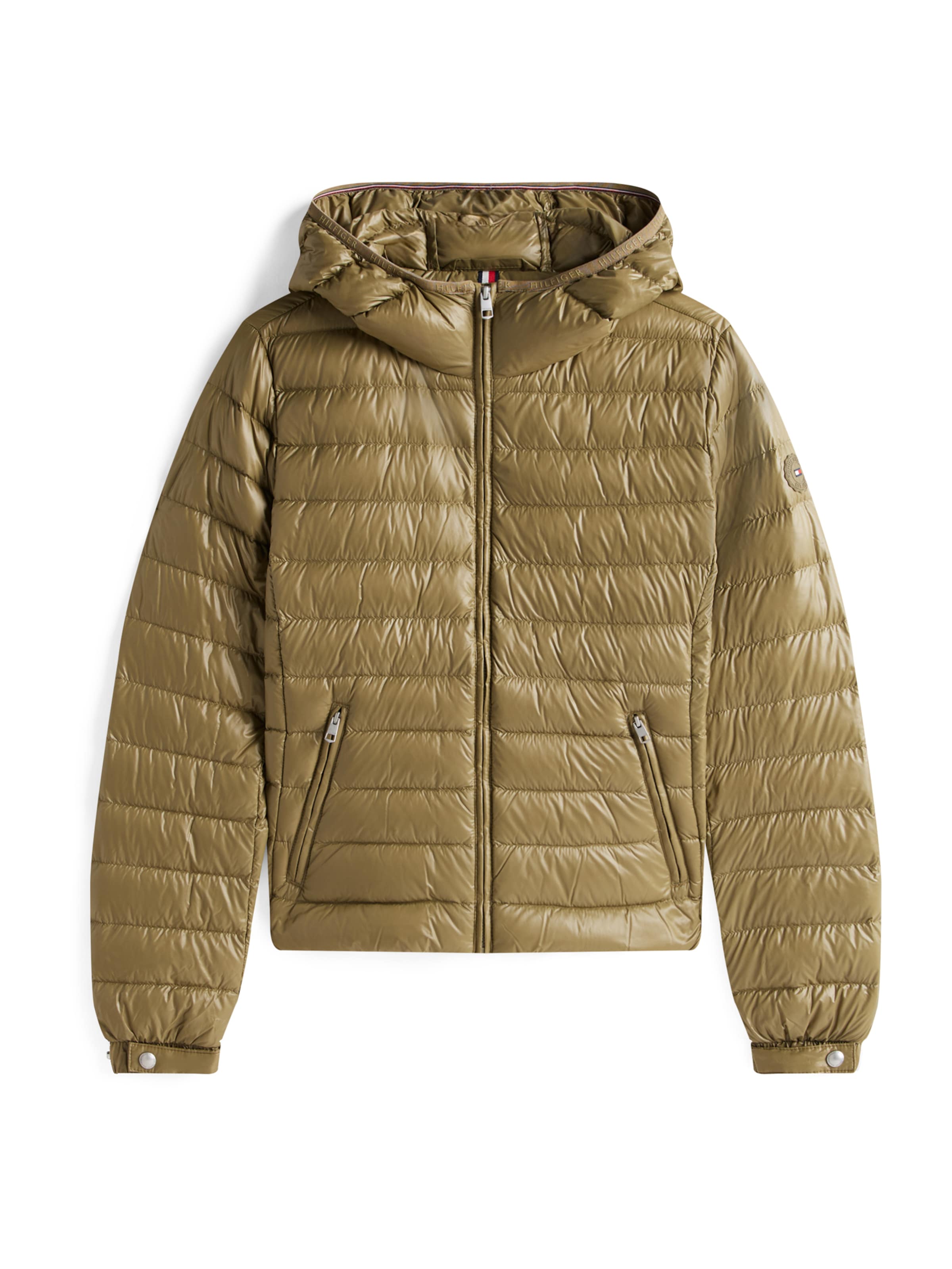 Giacca di mezza stagione di TOMMY HILFIGER in verde: frontale