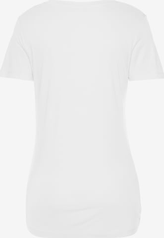 LASCANA T-shirt i vit