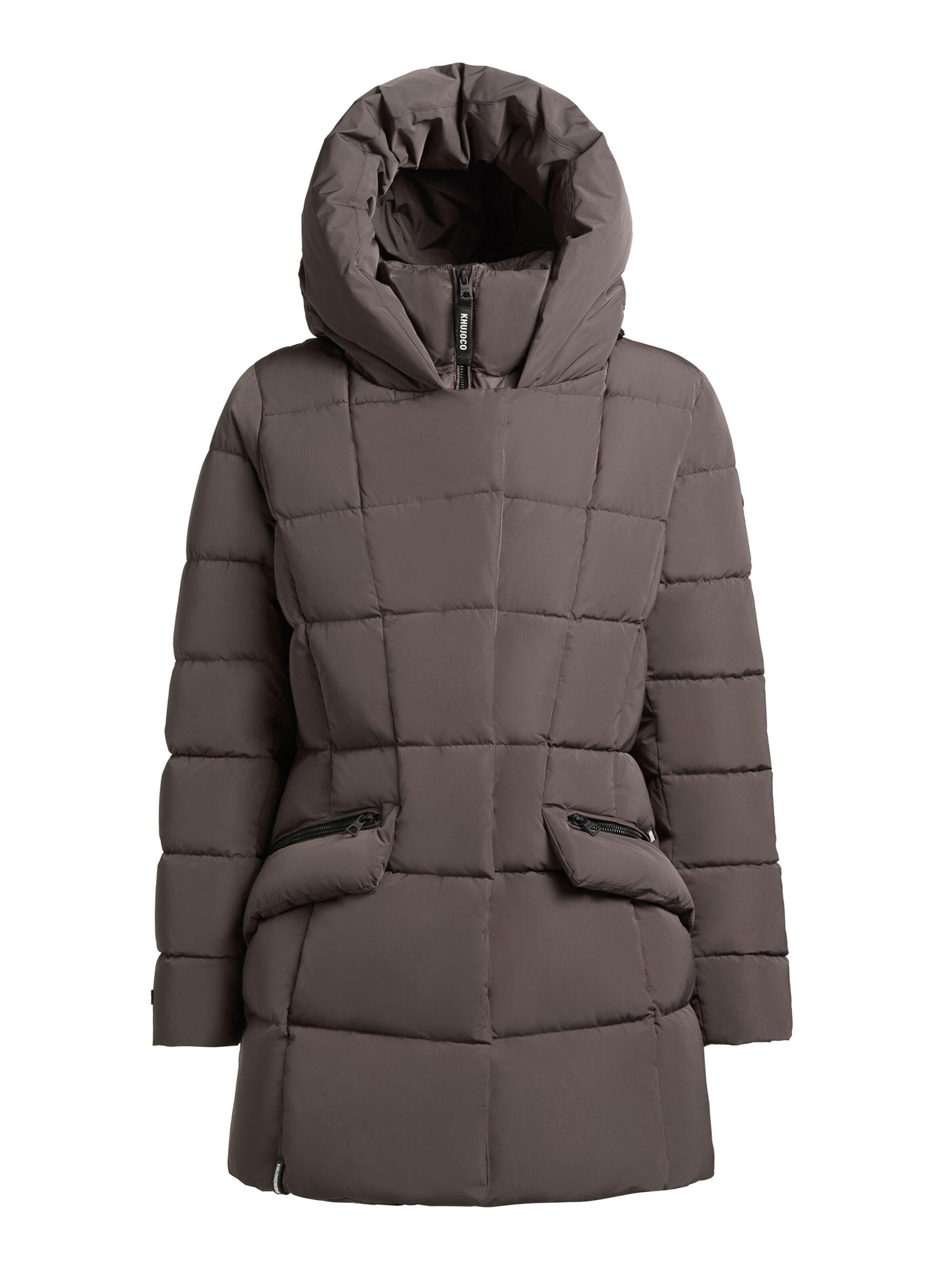 khujo Winter jacket 'Bric' in Brown: front