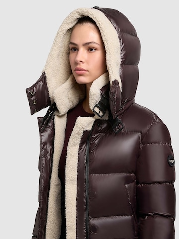 Veste d’hiver 'Nessie2' khujo en marron