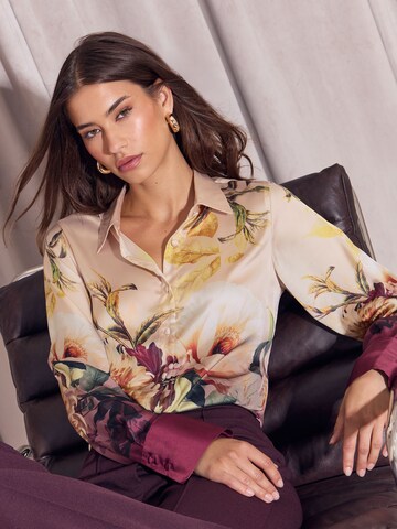 Lipsy Bluse in Beige
