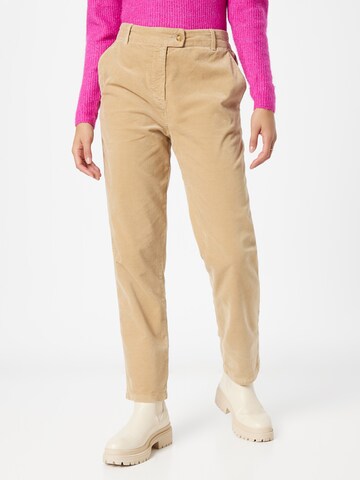 UNITED COLORS OF BENETTON Regular Broek in Beige: voorkant