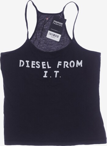 DIESEL Top & Shirt in XXS in Black: front