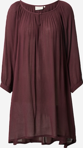 Kaffe Tunic 'Amber' in Red: front