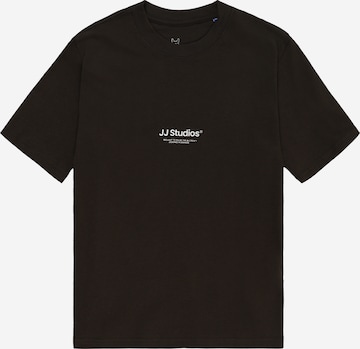 Jack & Jones Junior T-Shirt 'JJESOHO' in Braun: Vorderseite