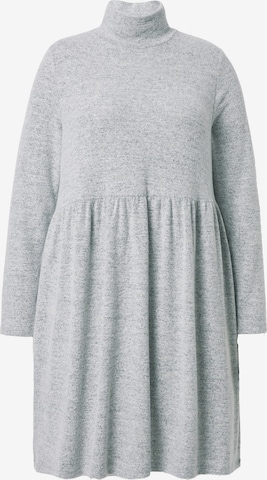 Ulla Popken Dress in Grey: front