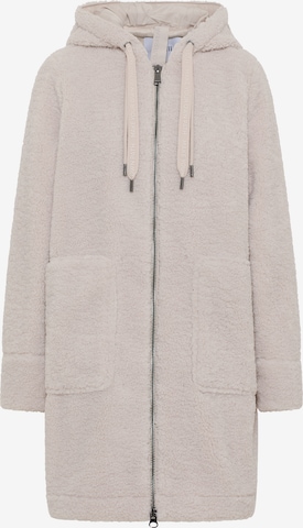 CECIL Between-Seasons Coat in Beige: front