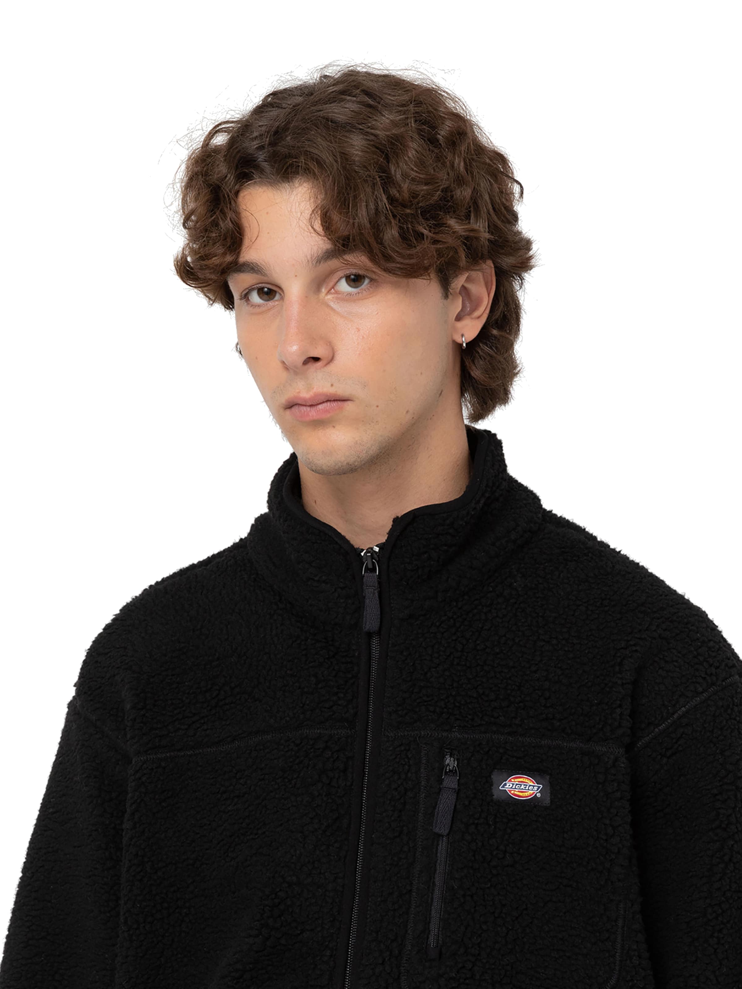 DICKIES Fleece jacket ''HOPE' in Black