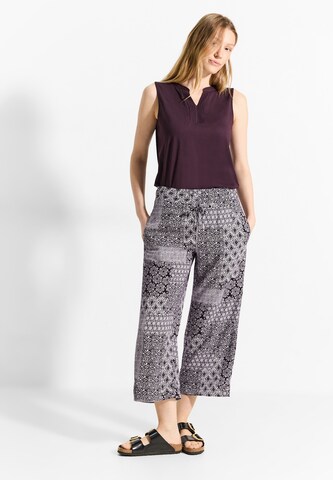 CECIL Wide Leg Hose in Lila
