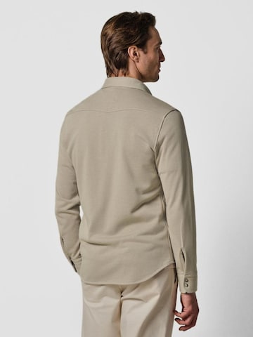 Profuomo Knit Cardigan in Beige