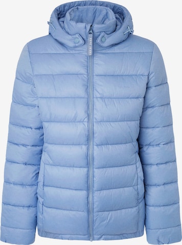 Pepe Jeans Winter Jacket 'MADDIE' in Blue: front
