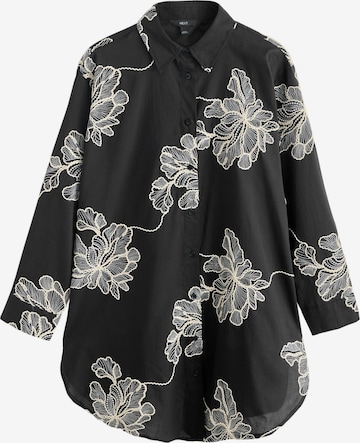 Chemisier Next en noir : devant