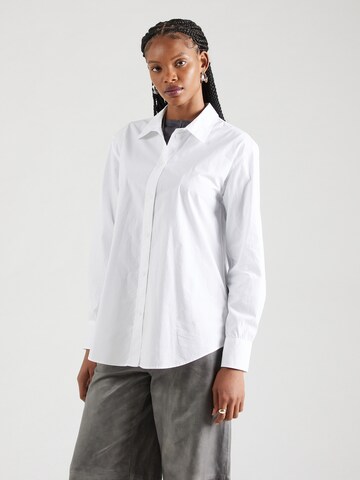WEEKDAY Blus i vit: framsida