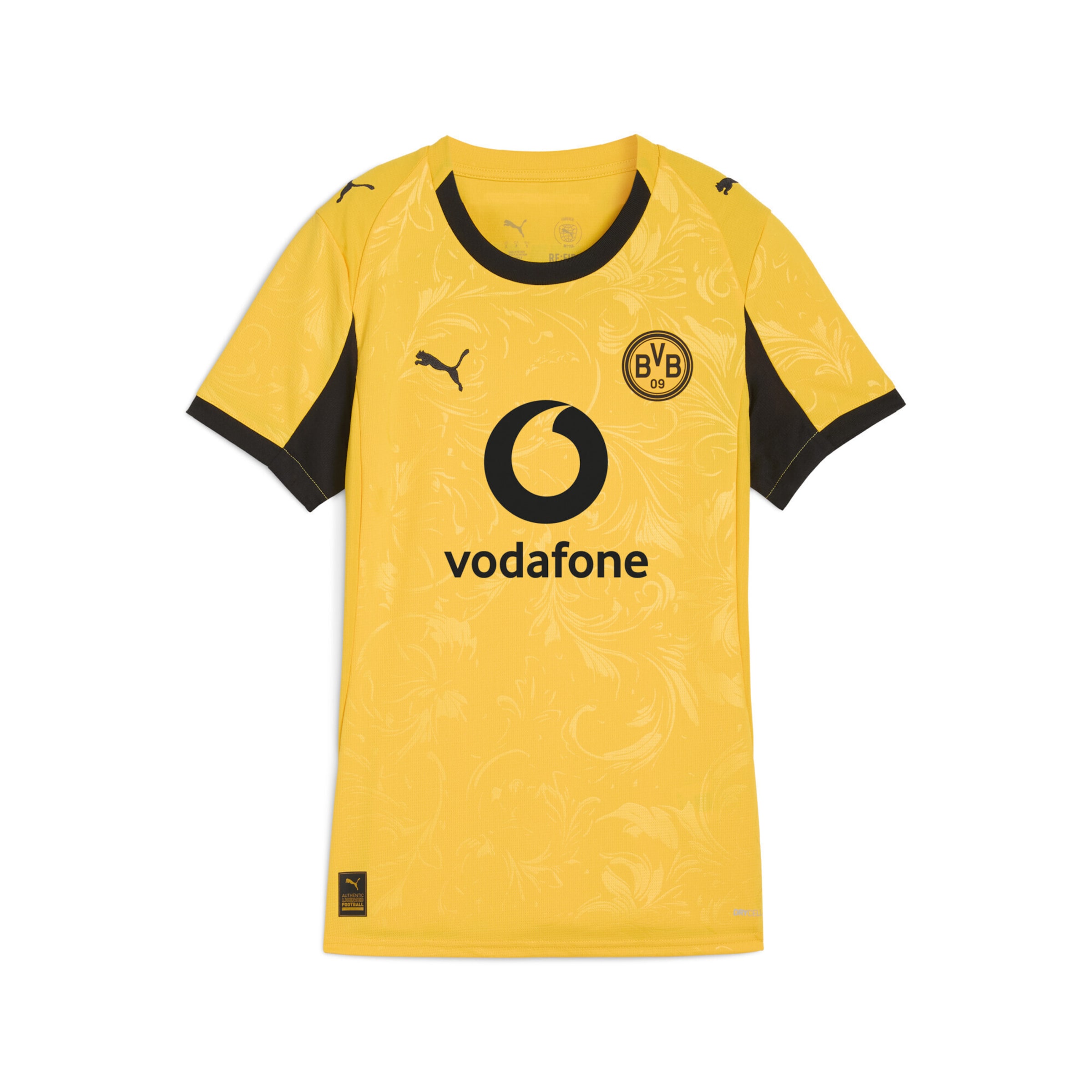 Maillot 'Borussia Dortmund 25/26' PUMA en jaune : devant