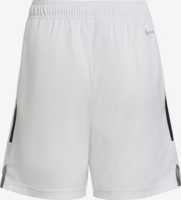 ADIDAS PERFORMANCE Regular Workout Pants 'Condivo 22' in White