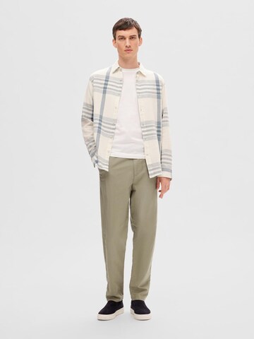 SELECTED HOMME Loose fit Chino trousers in Green