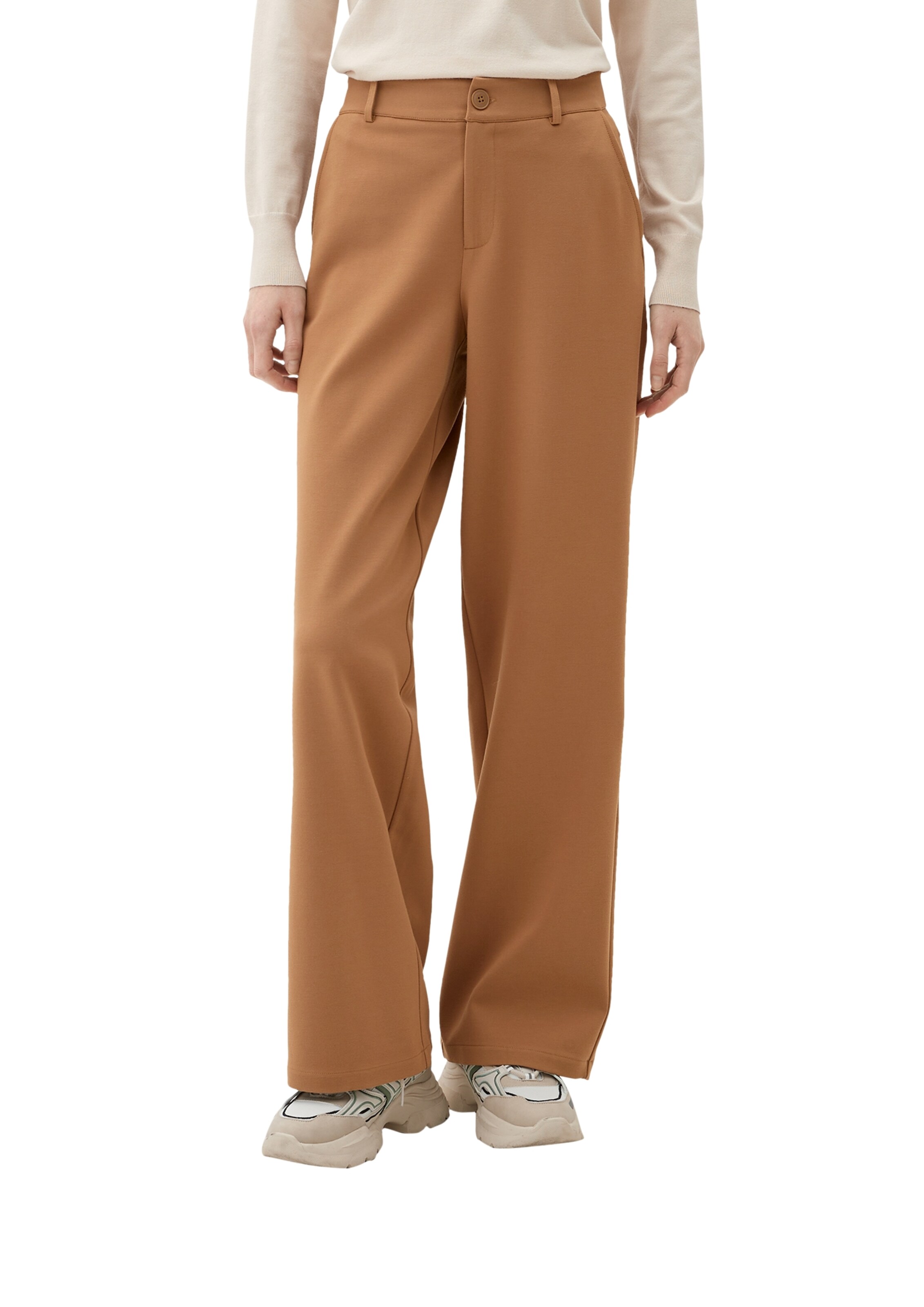 s.Oliver Wide leg Trousers in Brown