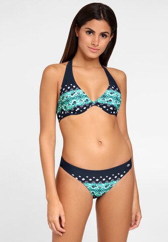 KangaROOS Triangel Bikini in Blau: Vorderseite