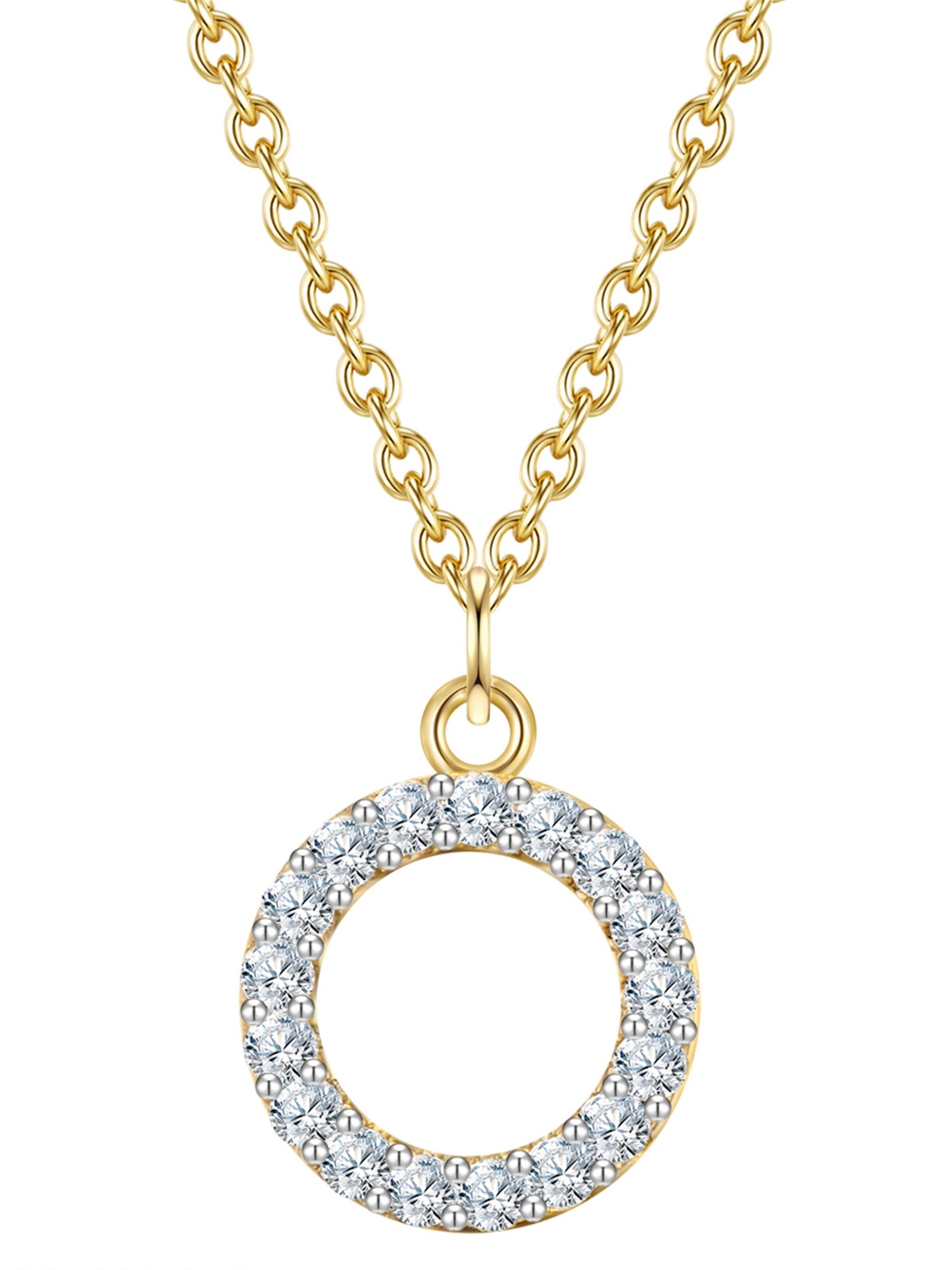 Glanzstücke München Ketting in Goud: voorkant