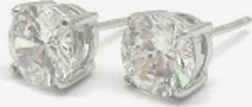 Luxenter Jewelry 'PENDIENTES 'WERIEL'' in White: front