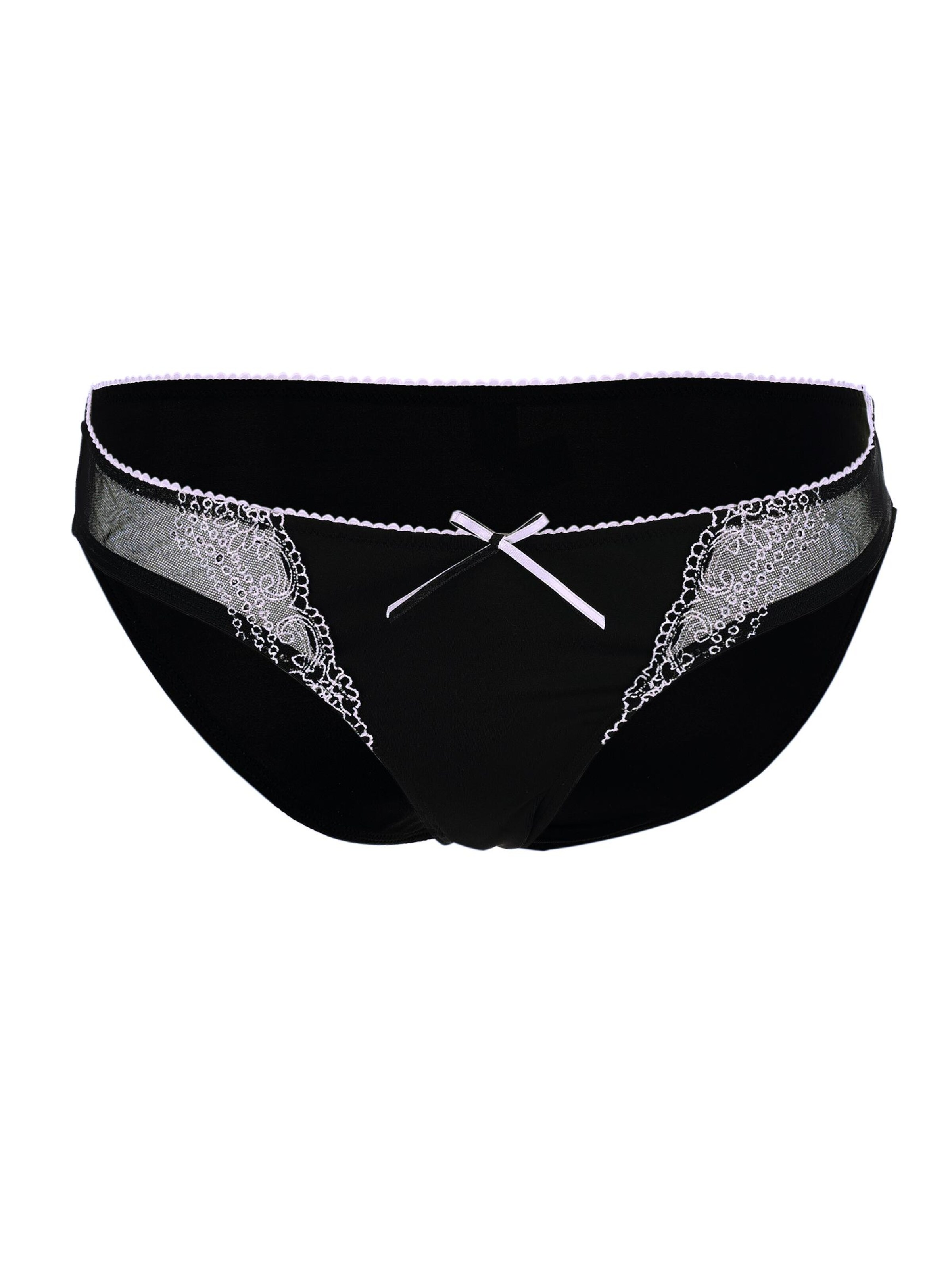 petit amour Panty 'EDITH' in Black: front