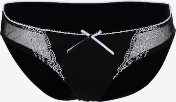 petit amour Slip 'EDITH' in Schwarz: Vorderseite