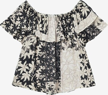 Desigual Blouse in Zwart: voorkant