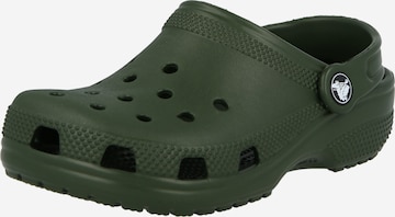 Crocs Avonaiset kengät 'Classic' värissä vihreä: etupuoli