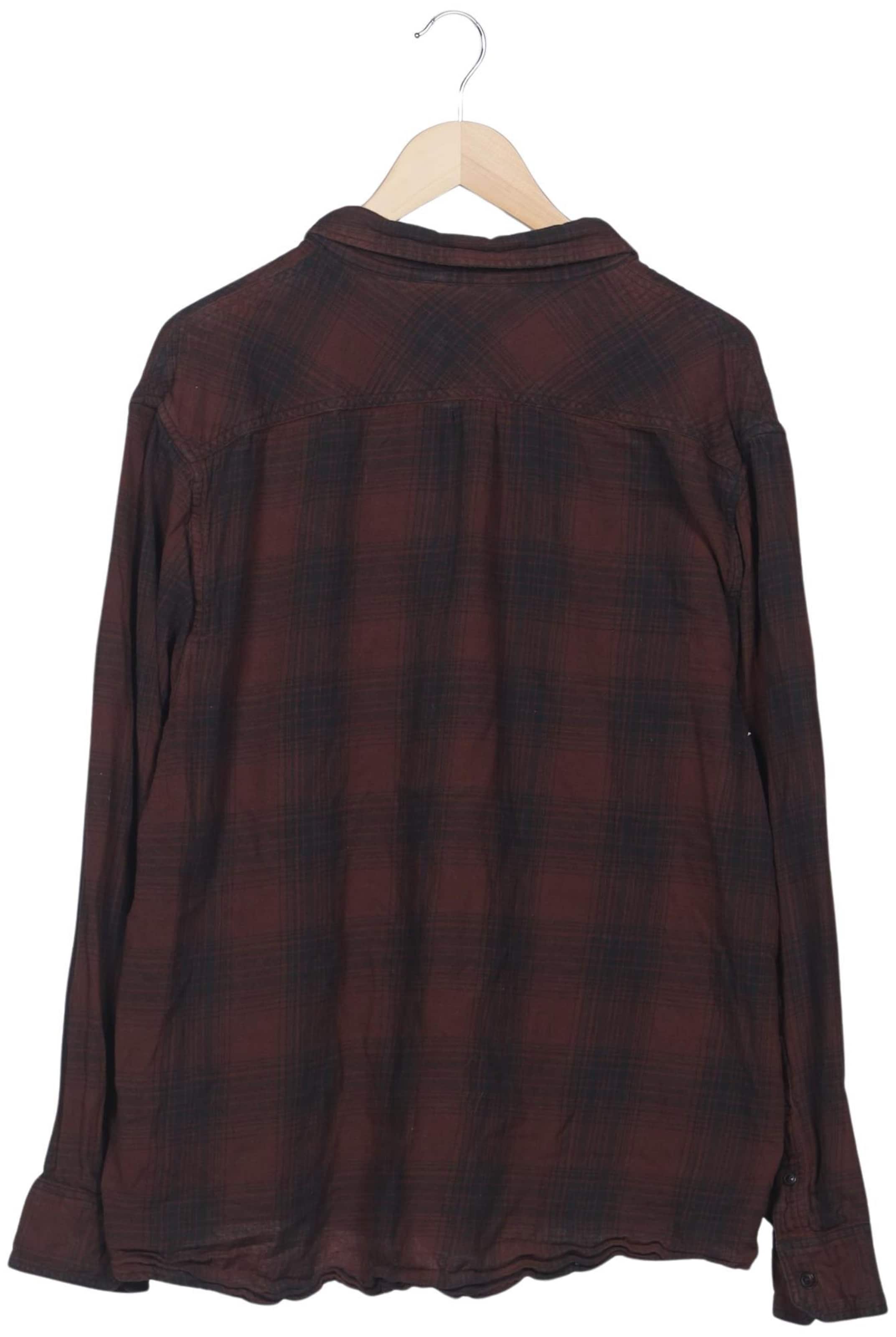 Lee Button Up Shirt in XXL in Brown