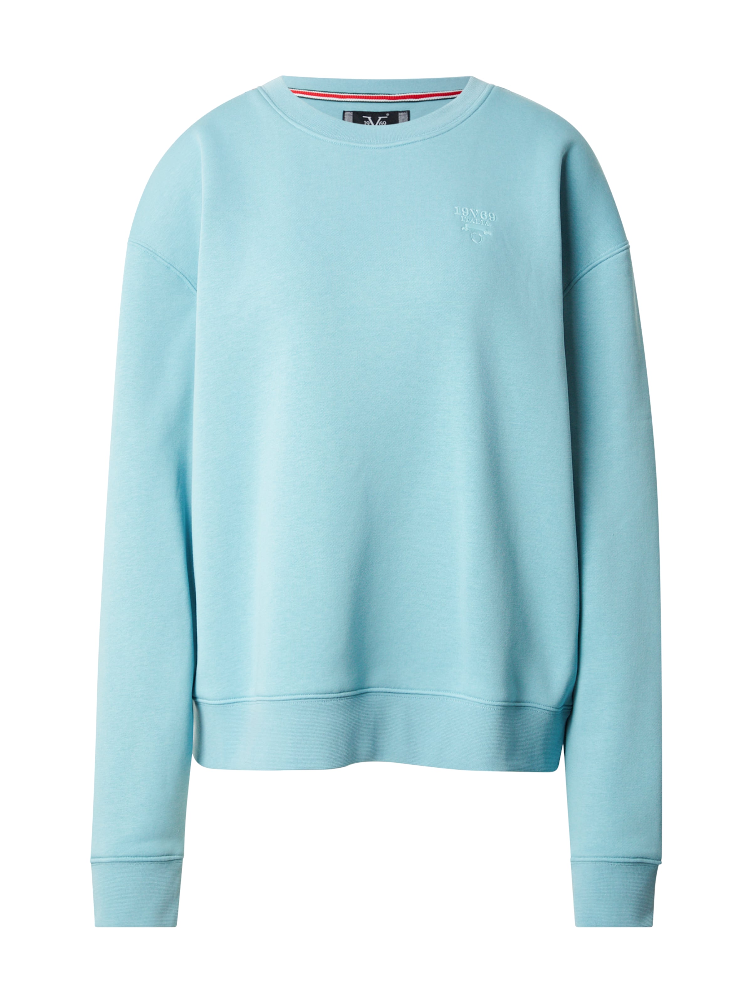19V69 ITALIA Sweatshirt 'Sinja' in Blau: Vorderseite