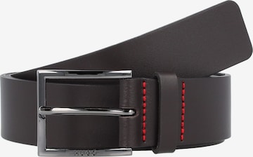 Ceinture 'Geek' HUGO en marron : devant