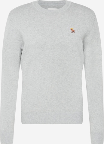 Abercrombie & Fitch Sweater in Grey: front