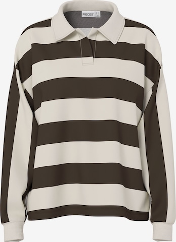 T-shirt 'PCFilucca' PIECES en marron : devant