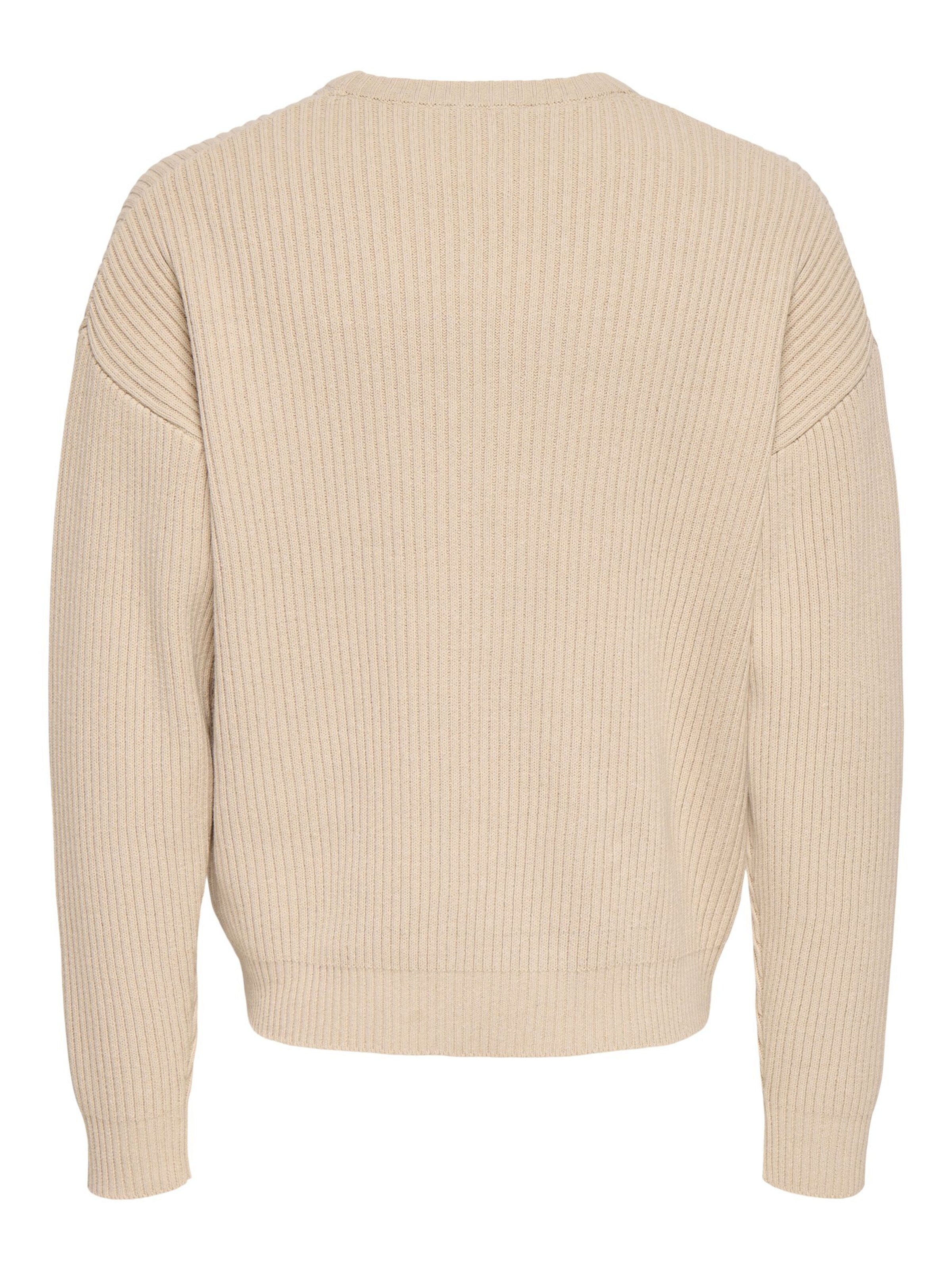 Only & Sons Sweater 'ONSArlok' in Beige