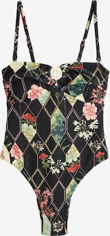 B by Ted Baker Bandeau Uimapuku värissä musta: etupuoli
