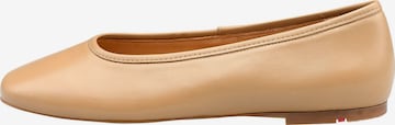 LLOYD Ballet Flats 'Glide 610' in Beige: front