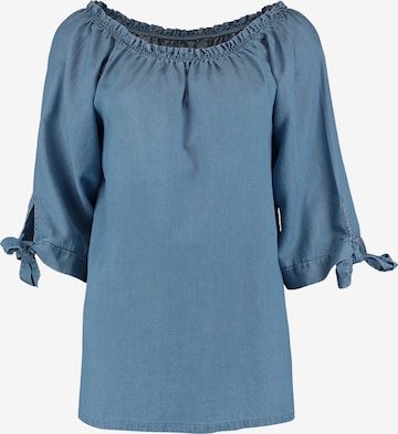 Camicia da donna 'Lotta' di Hailys in blu: frontale