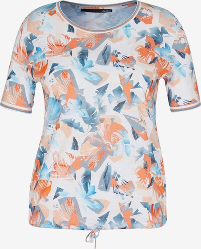 Lecomte Shirt in Light blue / Apricot / White, Item view