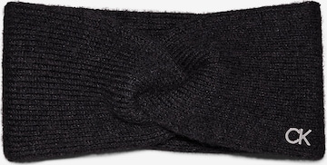 Bandeau Calvin Klein en noir : devant
