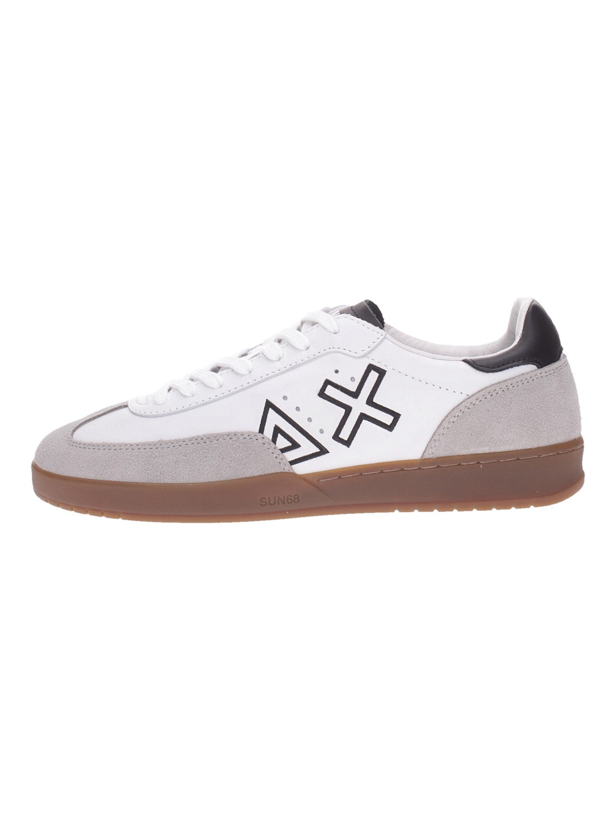 Sneaker bassa 'California Sun' di SUN68 in bianco: frontale
