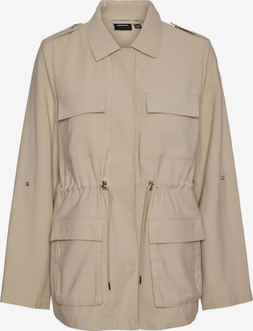 Veste mi-saison 'JAZZ' VERO MODA en beige : devant