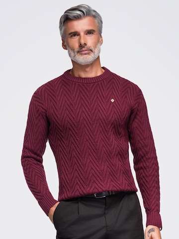 Ombre Sweater in Red