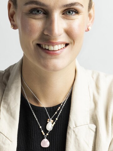 Luxenter Necklace 'Adak' in Orange